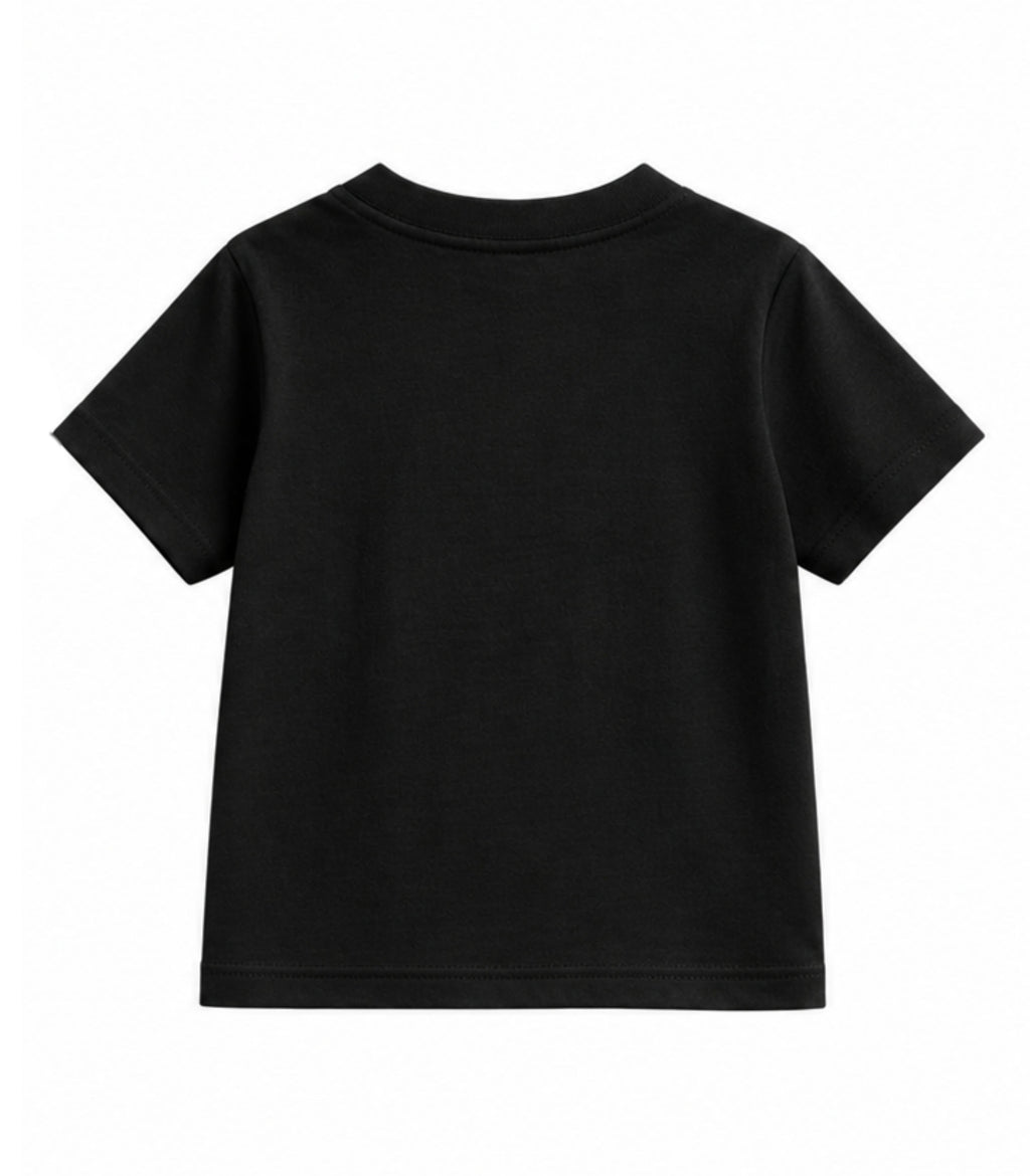 Black Cocomelon Big Wheel Big Fun Baby T-Shirt