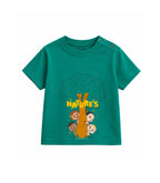 Teal Green Cocomelon Nature’s Playground Kids T-Shirt