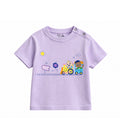 Pastel Lilac Cocomelon Fun Fair Train Ride Baby T-Shirt