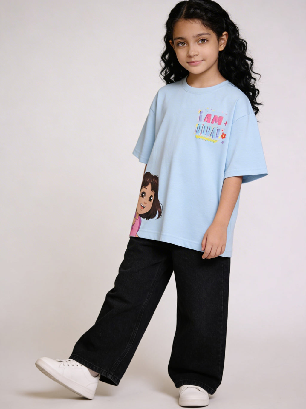 Dora is Here Graphic Kids T-Shirt - Dora