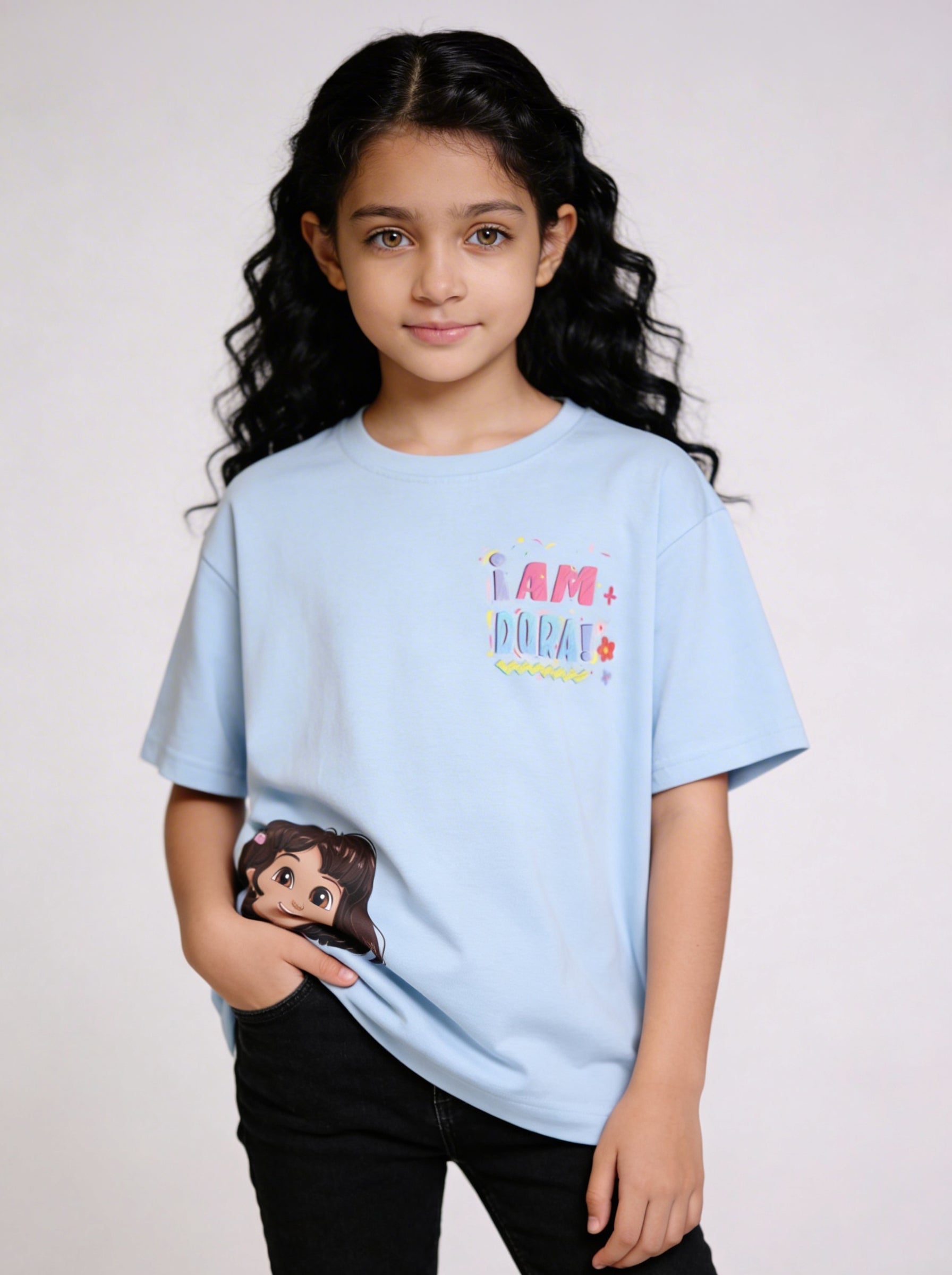 Dora is Here Graphic Kids T-Shirt - Dora