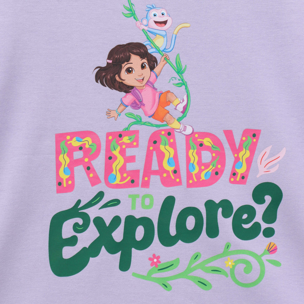 Ready to Explore Adventure Kids T-Shirt - Dora