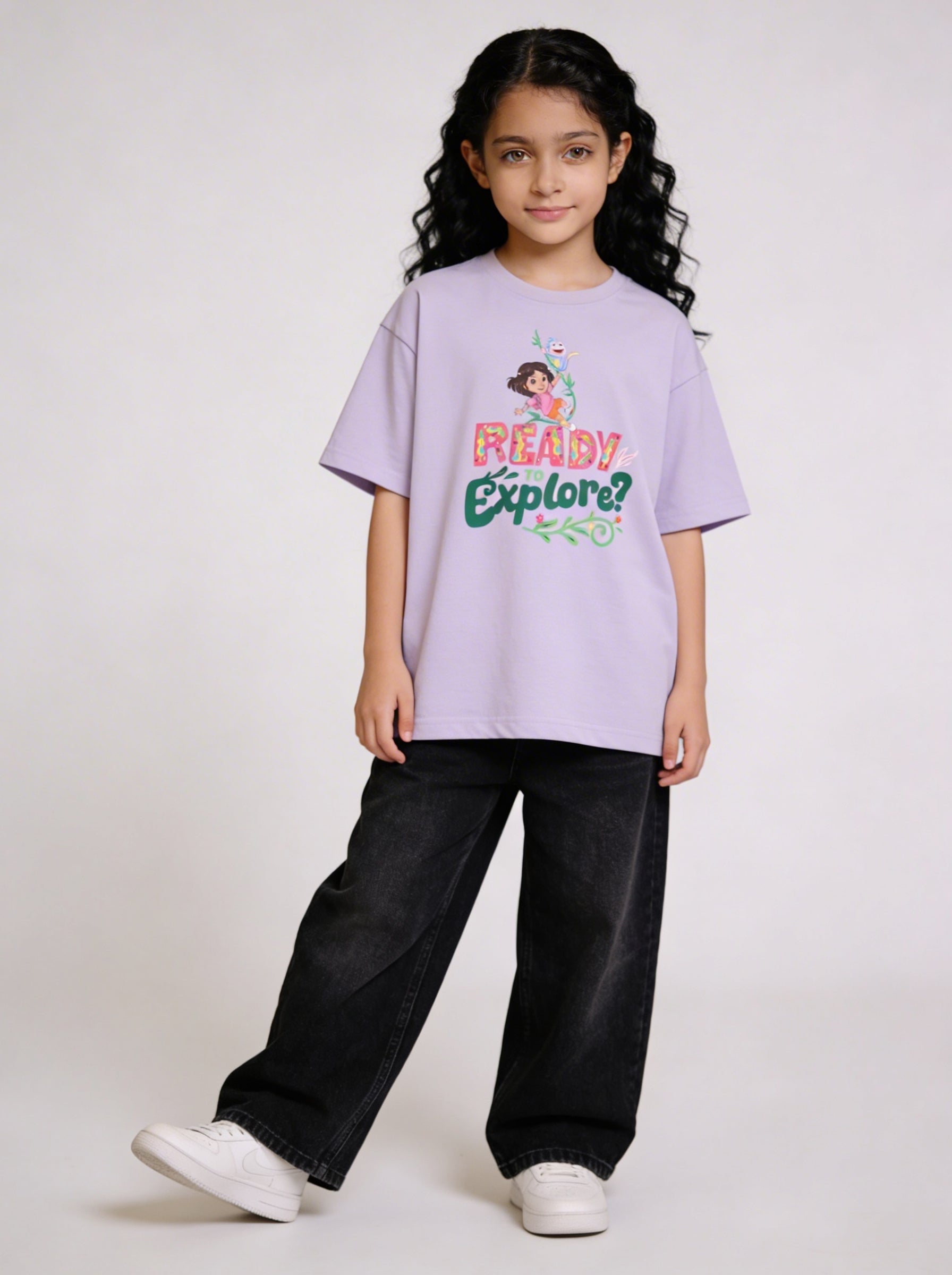 Ready to Explore Adventure Kids T-Shirt - Dora