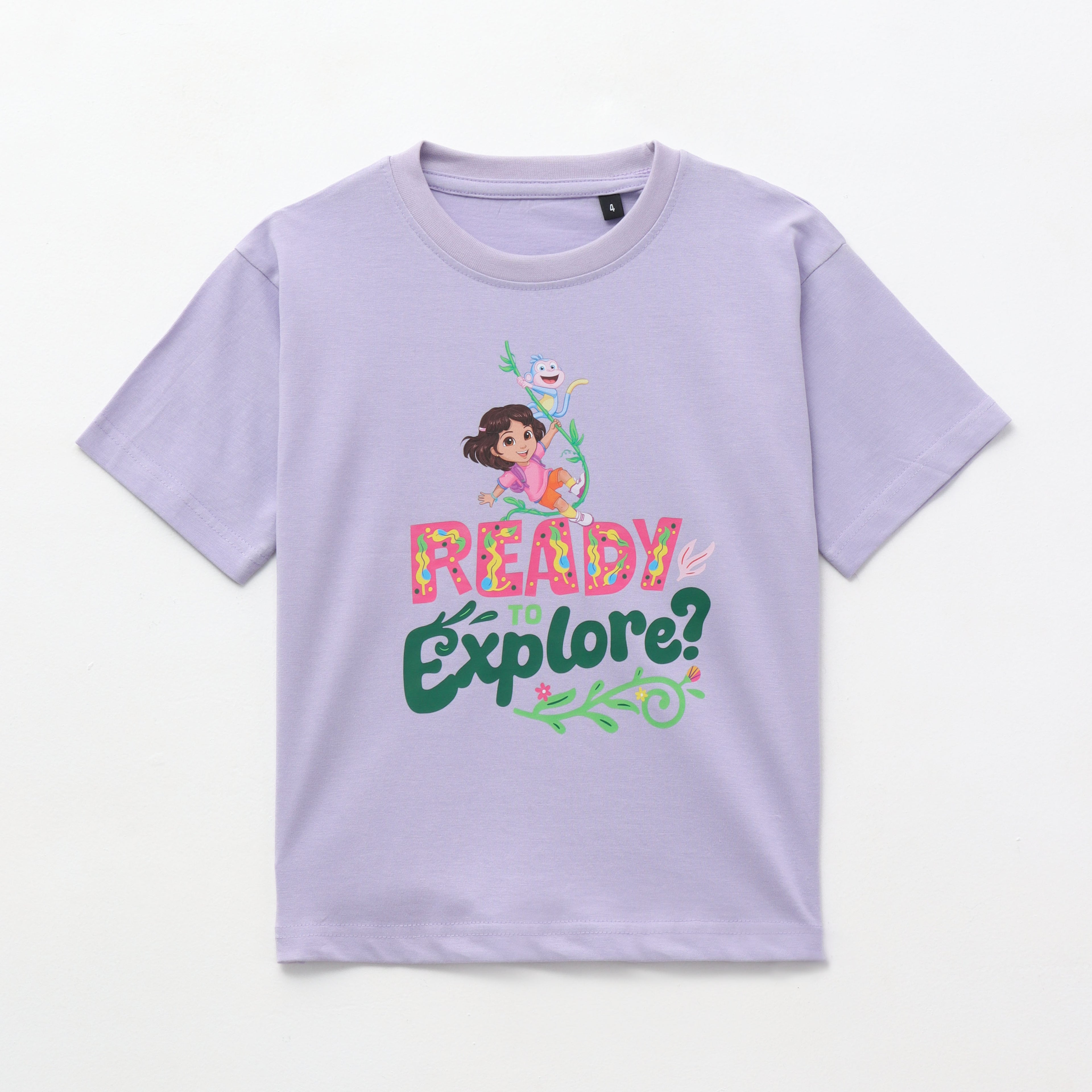 Ready to Explore Adventure Kids T-Shirt - Dora