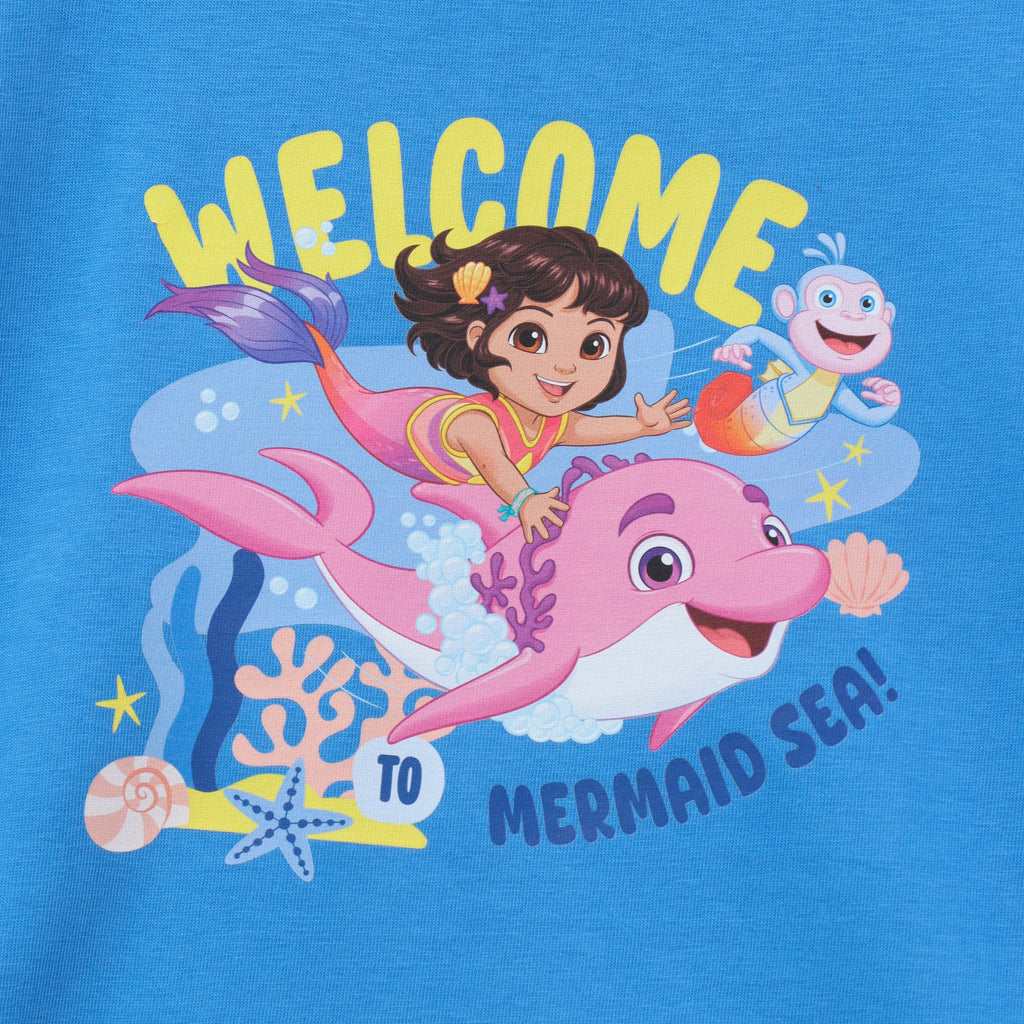 Mermaid Sea Adventure Cool Kids T-Shirt – Dora