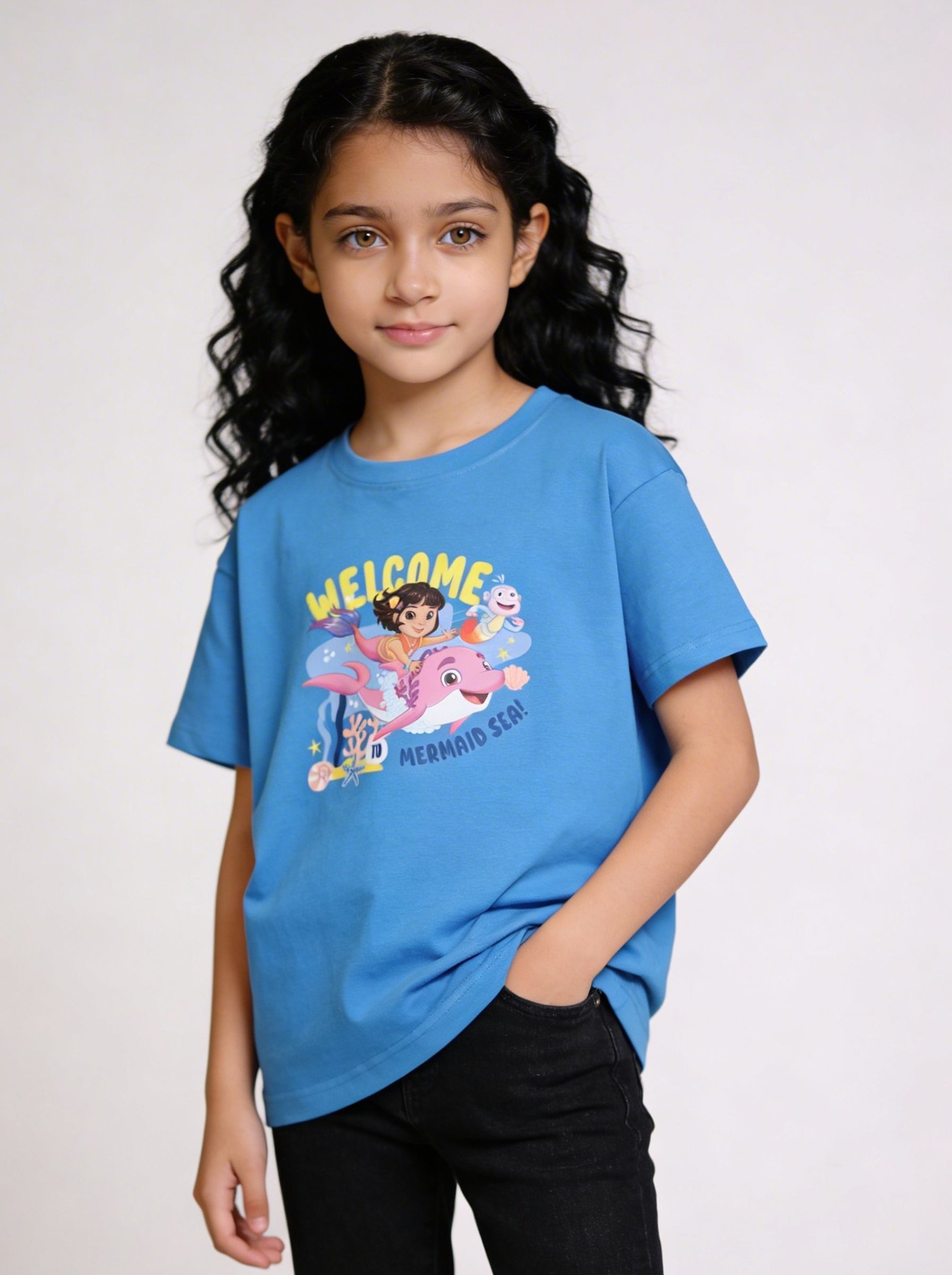 Mermaid Sea Adventure Cool Kids T-Shirt – Dora