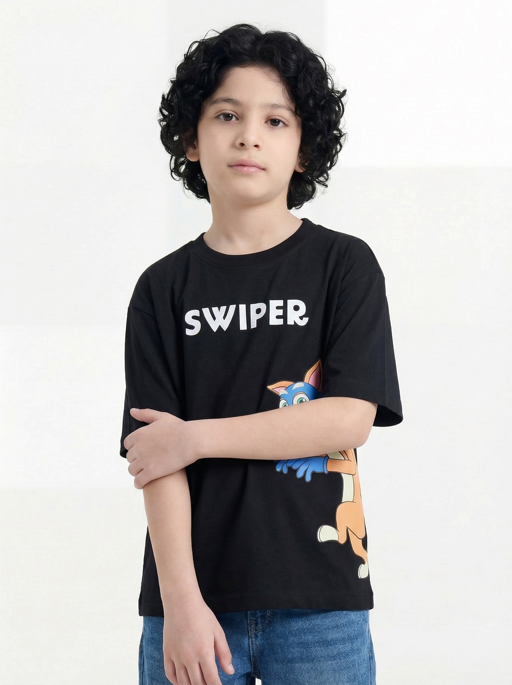 No Swiping Swiper Graphic Kids T-Shirt – Dora