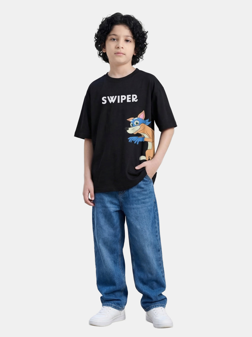 No Swiping Swiper Graphic Kids T-Shirt – Dora