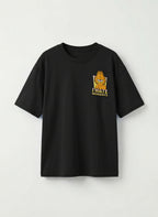 Garfield I Hate Mondays Graphic Print Black Kids  T-Shirt