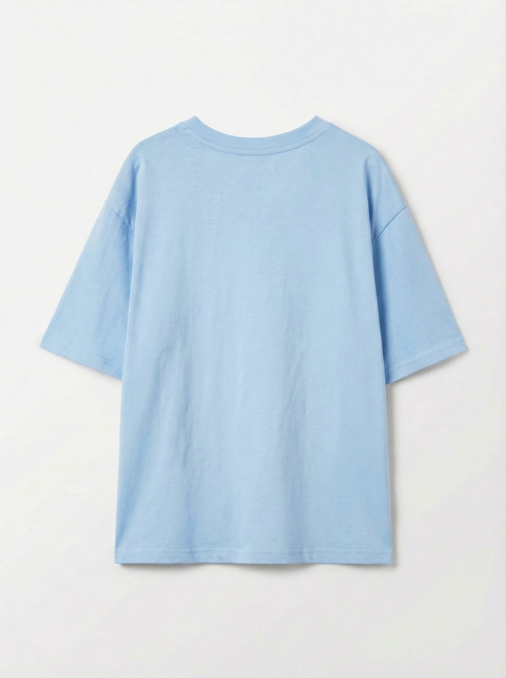 Garfield Cute Cat Graphic Print Light Blue Kids  T-Shirt