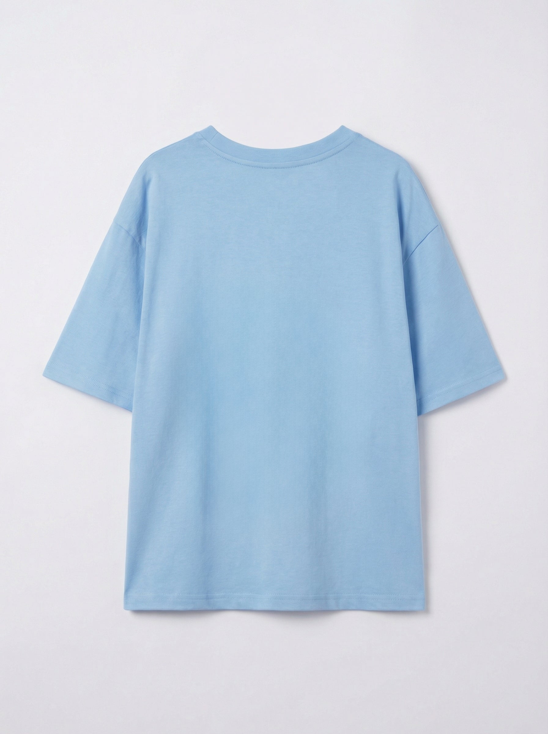 Garfield Eat Sleep Repeat Print Sky Blue Kids  T-Shirt