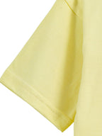 Pastel Yellow Garfield Be Mine Heart Graphic T-Shirt for Girls
