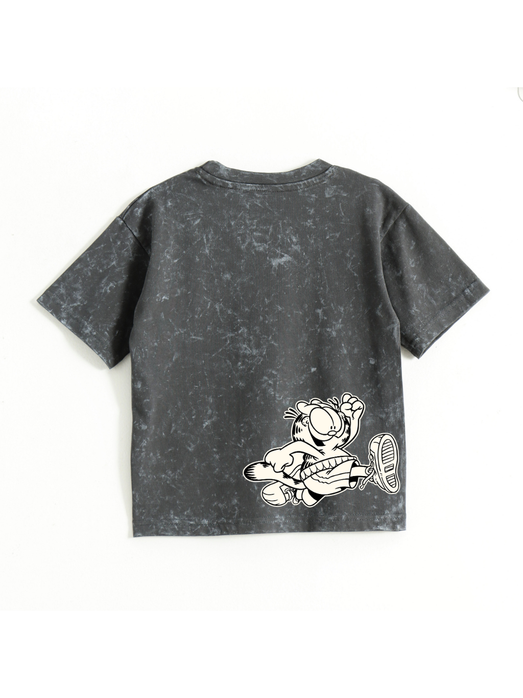 Varsity G Kids Boys Acid Wash T-Shirt – Garfield©