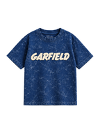 Classic Garfield Logo Kids Boys Acid Wash T-Shirt – Garfield©