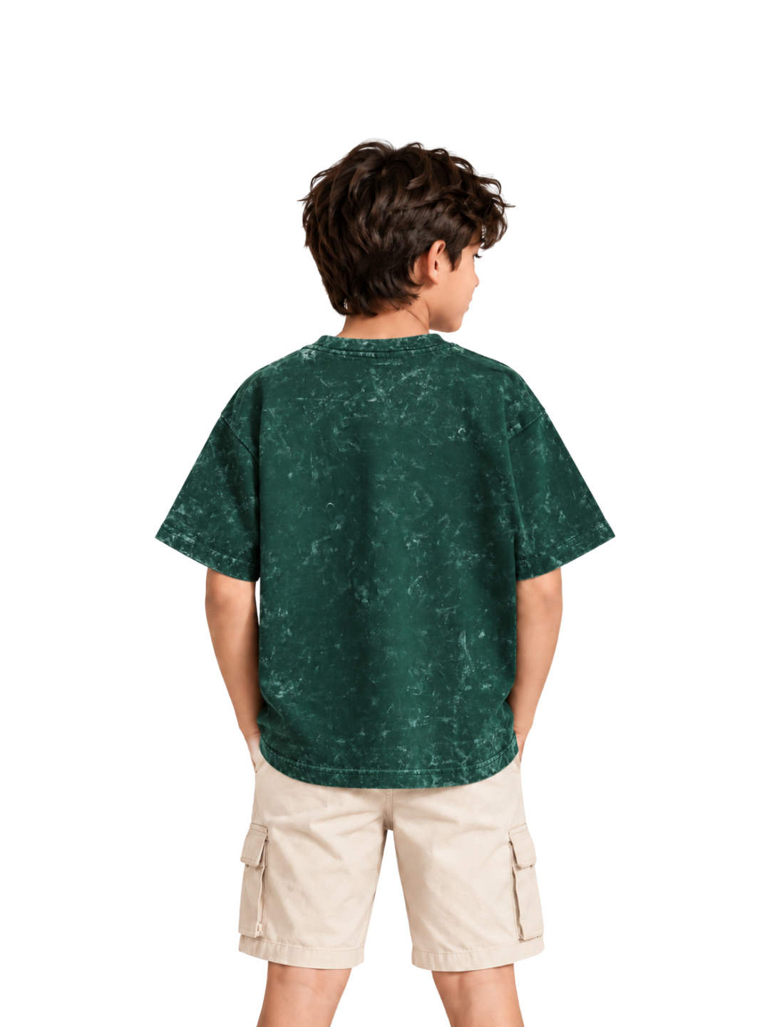 Born to Be Awesome Graphic Kids Boys Acid Wash T-Shirt – Garfield©