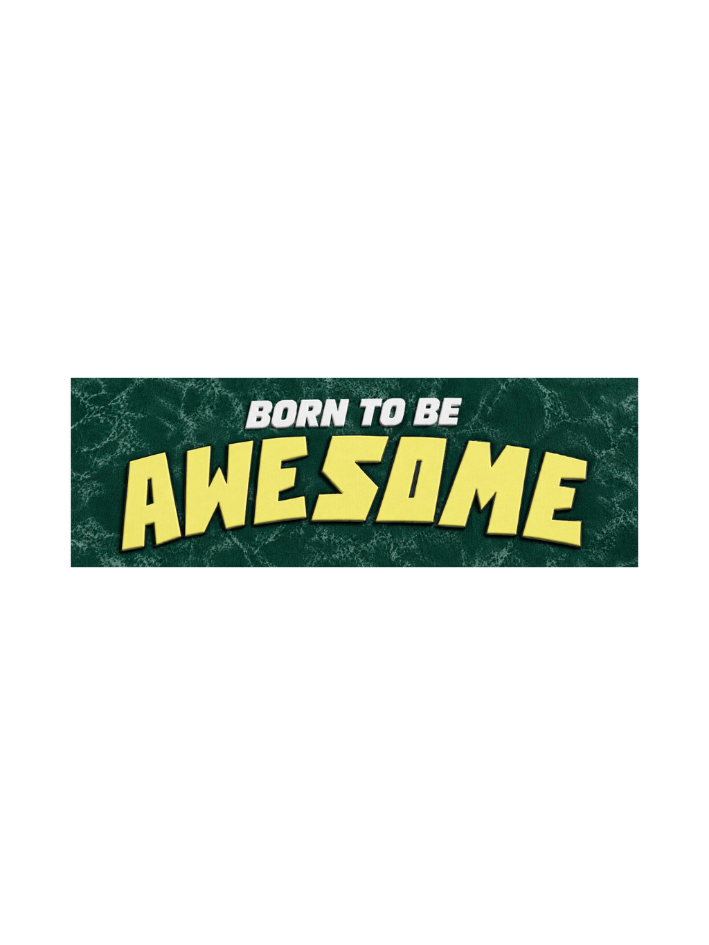 Born to Be Awesome Graphic Kids Boys Acid Wash T-Shirt – Garfield©