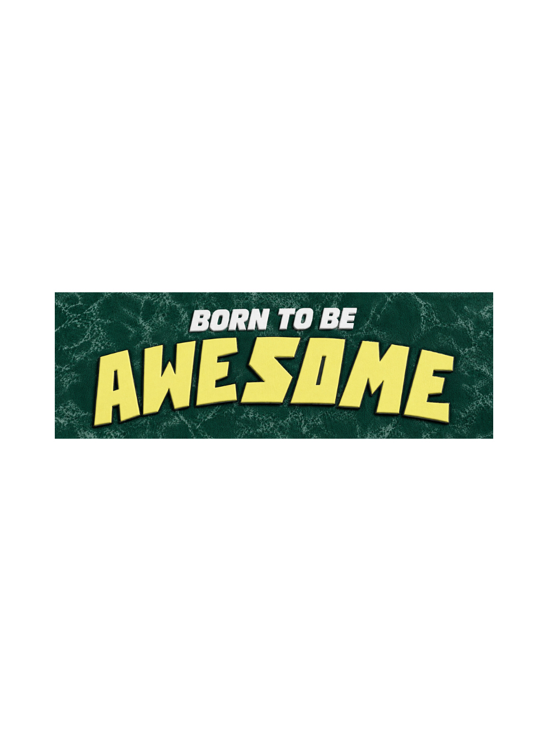 Born to Be Awesome Graphic Kids Boys Acid Wash T-Shirt – Garfield©