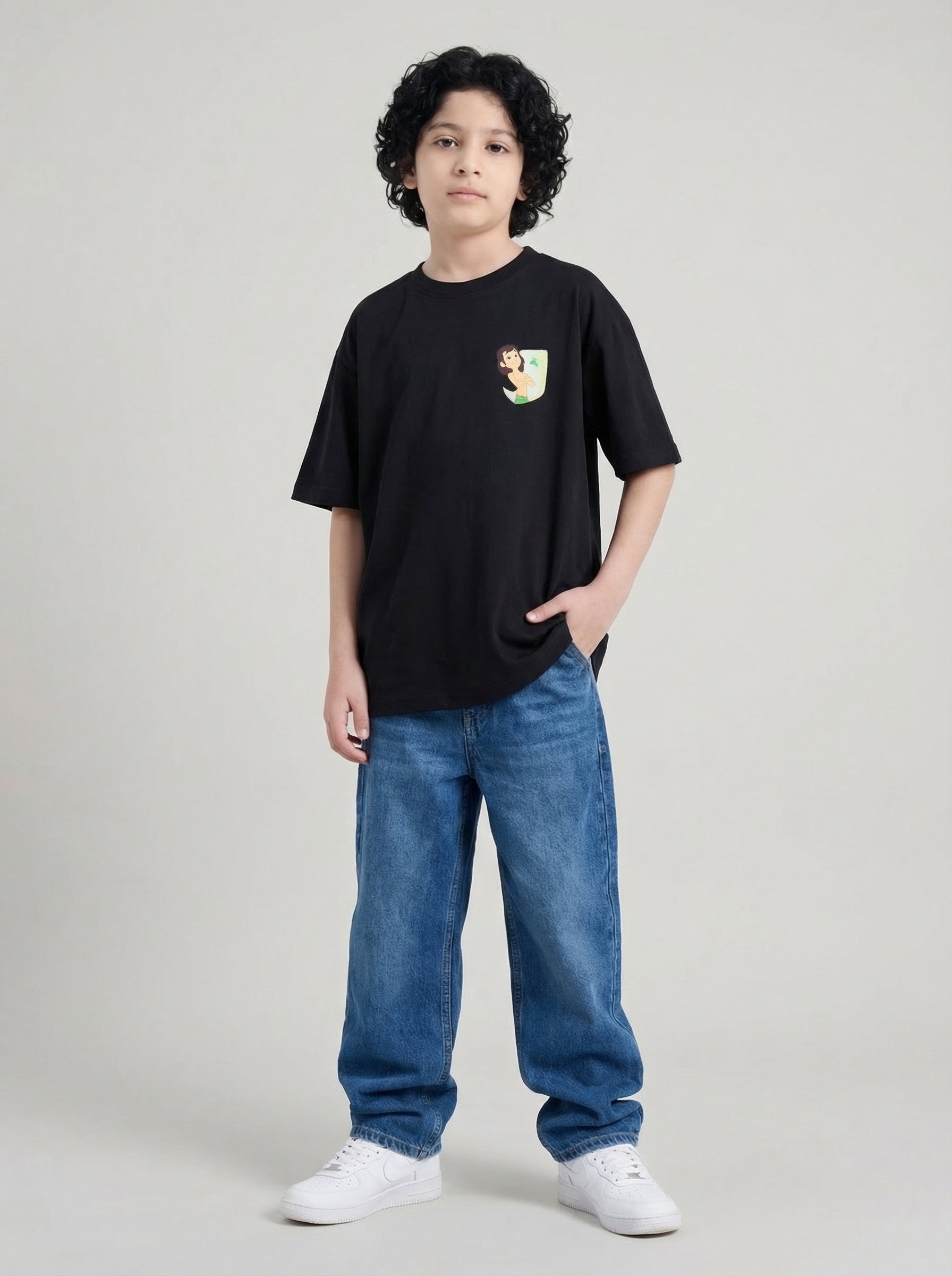 Mowgli Jungle Adventure Dual Print Kids T-Shirt – Jungle Book