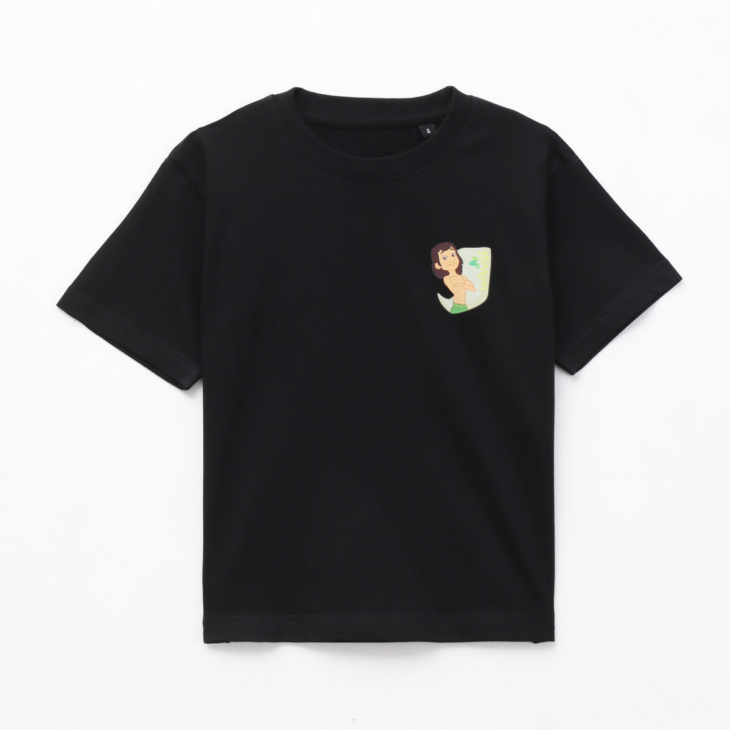 Mowgli Jungle Adventure Dual Print Kids T-Shirt – Jungle Book
