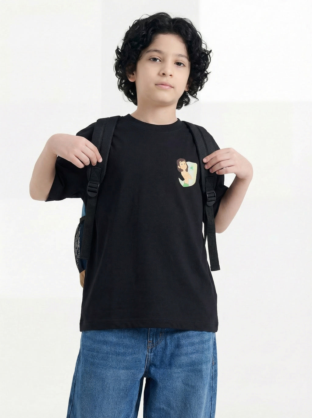 Mowgli Jungle Adventure Dual Print Kids T-Shirt – Jungle Book