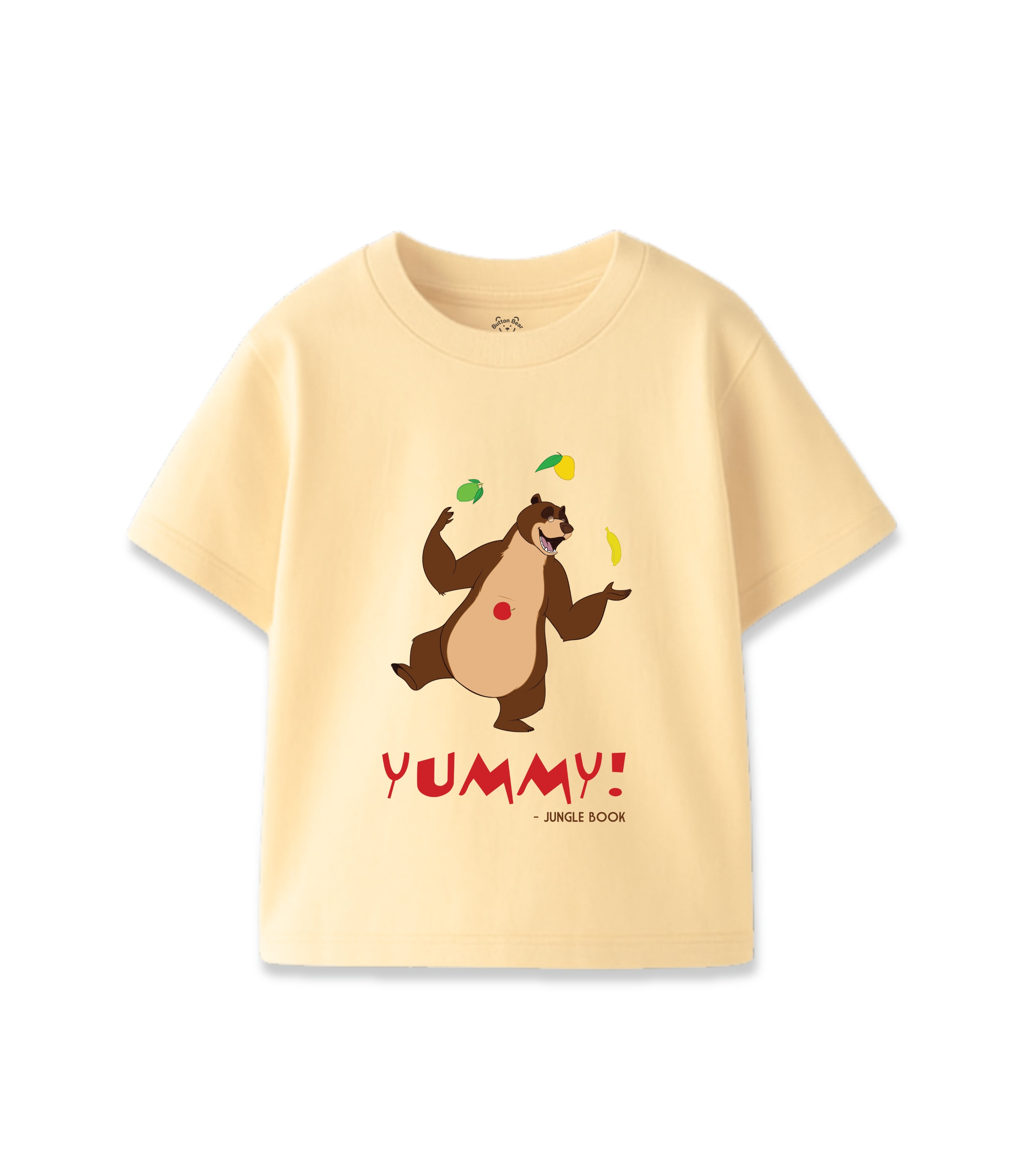 Yummy Fruit Fun Baloo Kids T-Shirt - Jungle Book