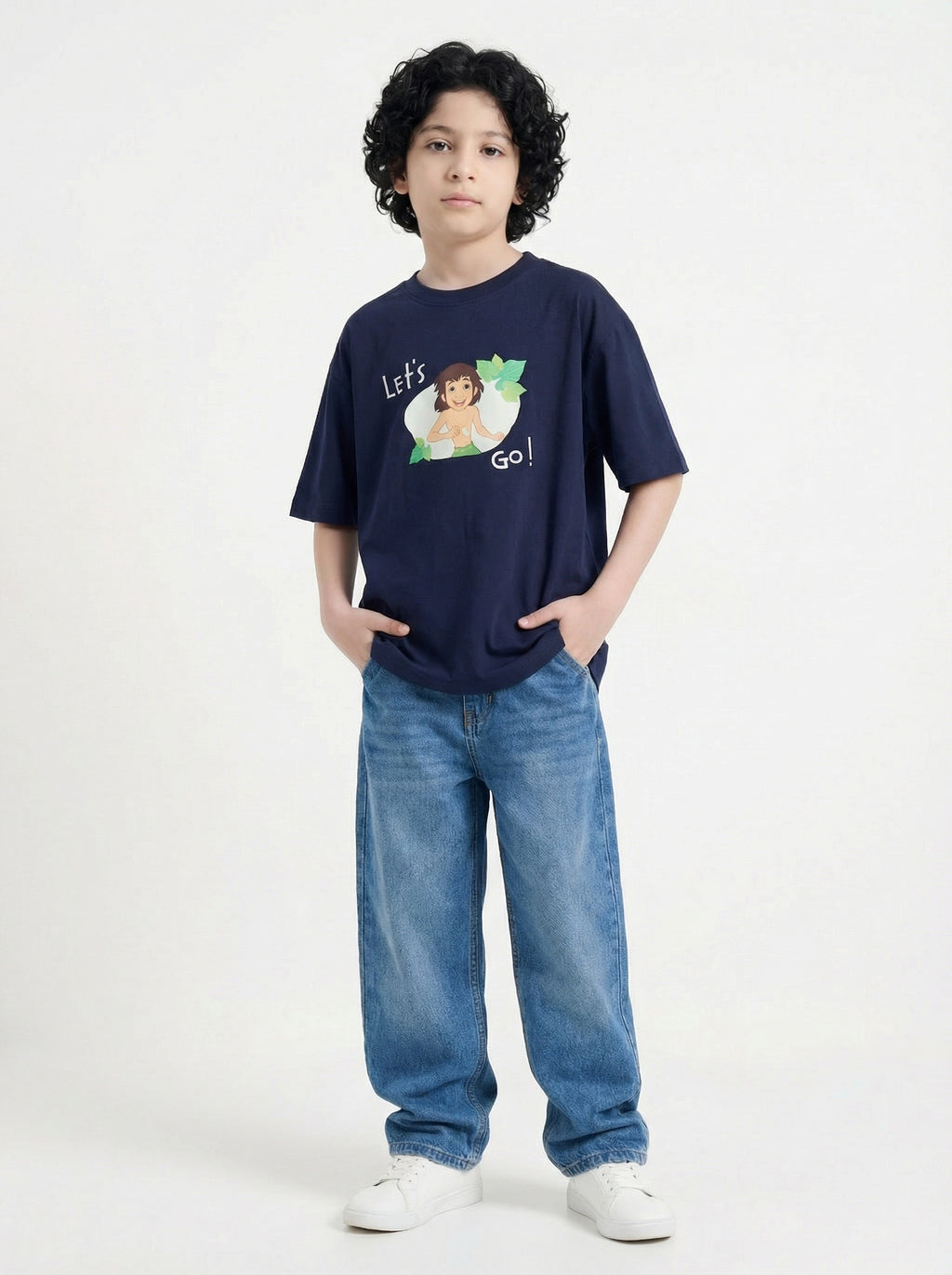 Let’s Go Jungle Adventure Mowgli Kids T-Shirt – Jungle Book