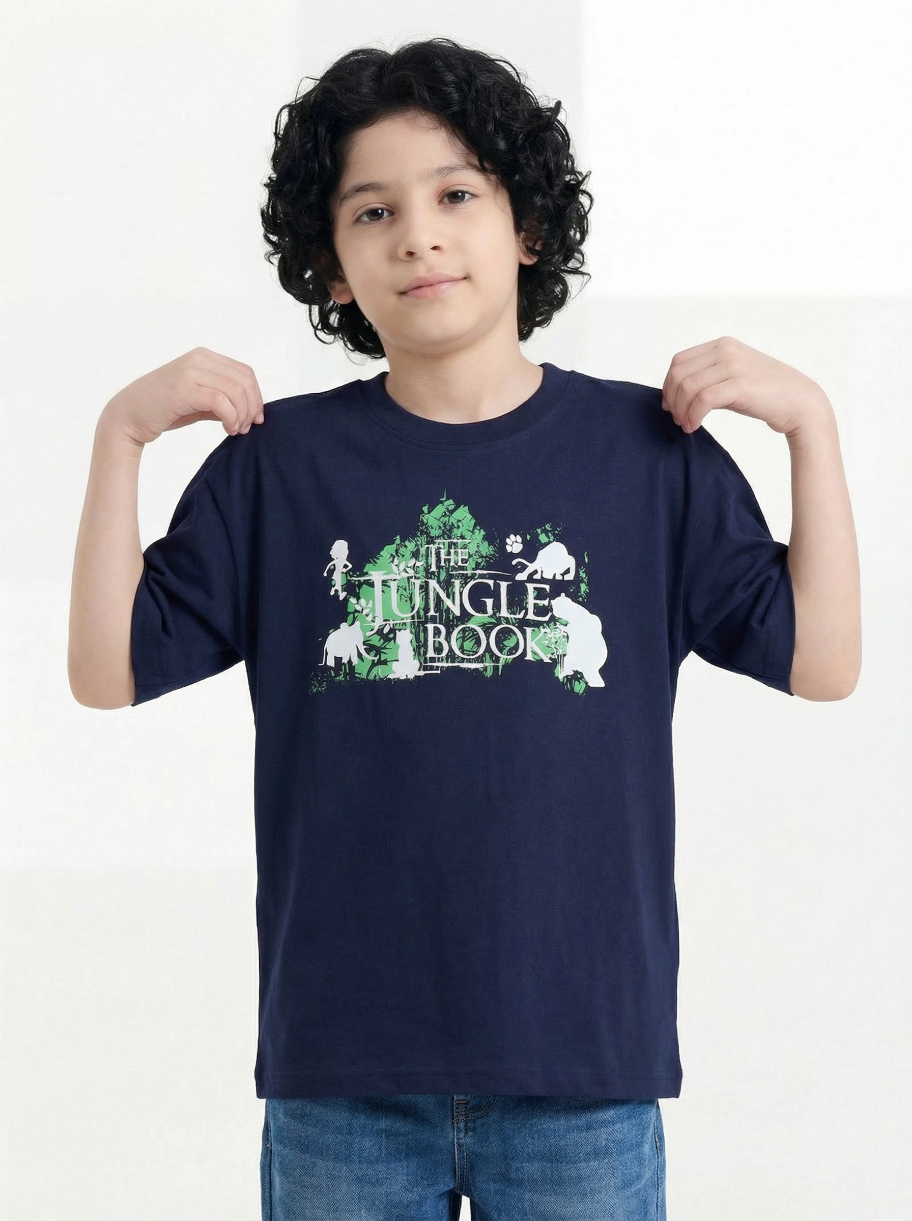 Jungle Adventure Silhouette Kids T-Shirt – Jungle Book