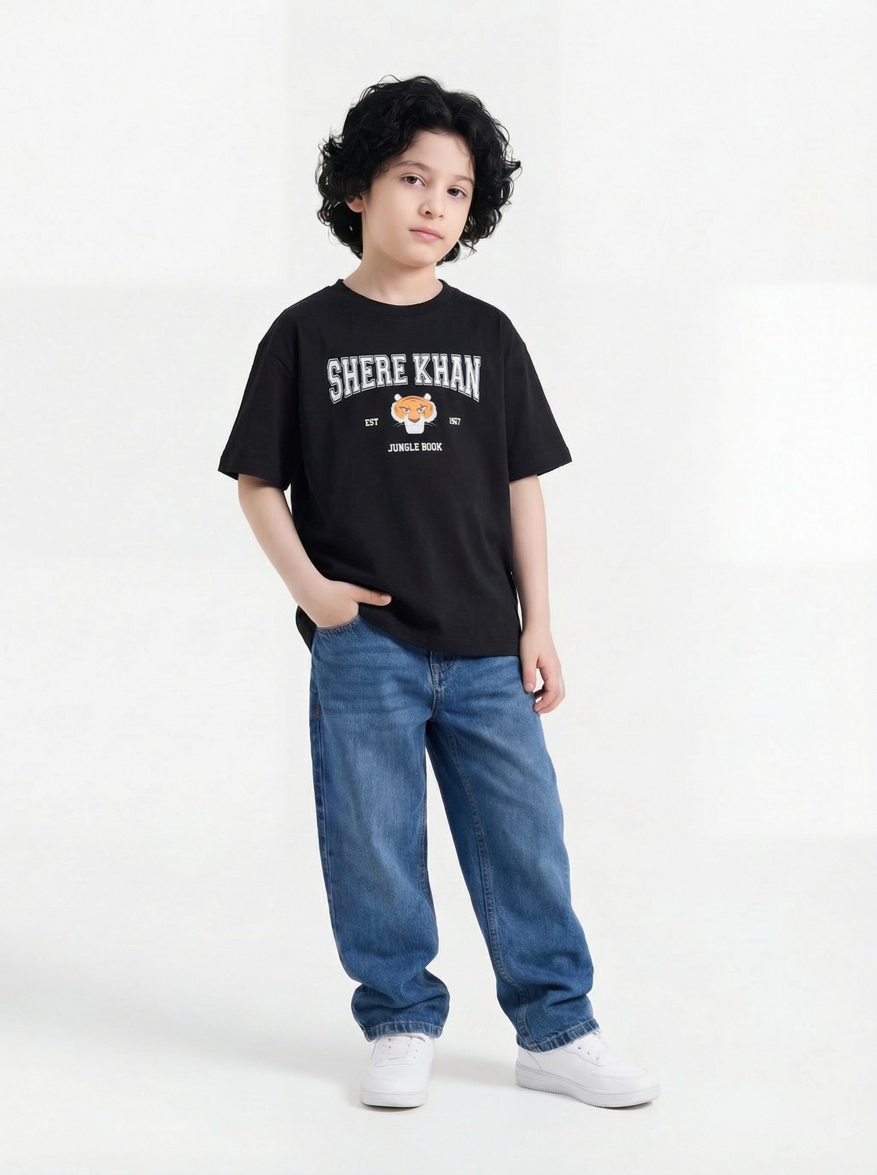 Shere Khan Varsity Classic Kids T-Shirt – Jungle Book