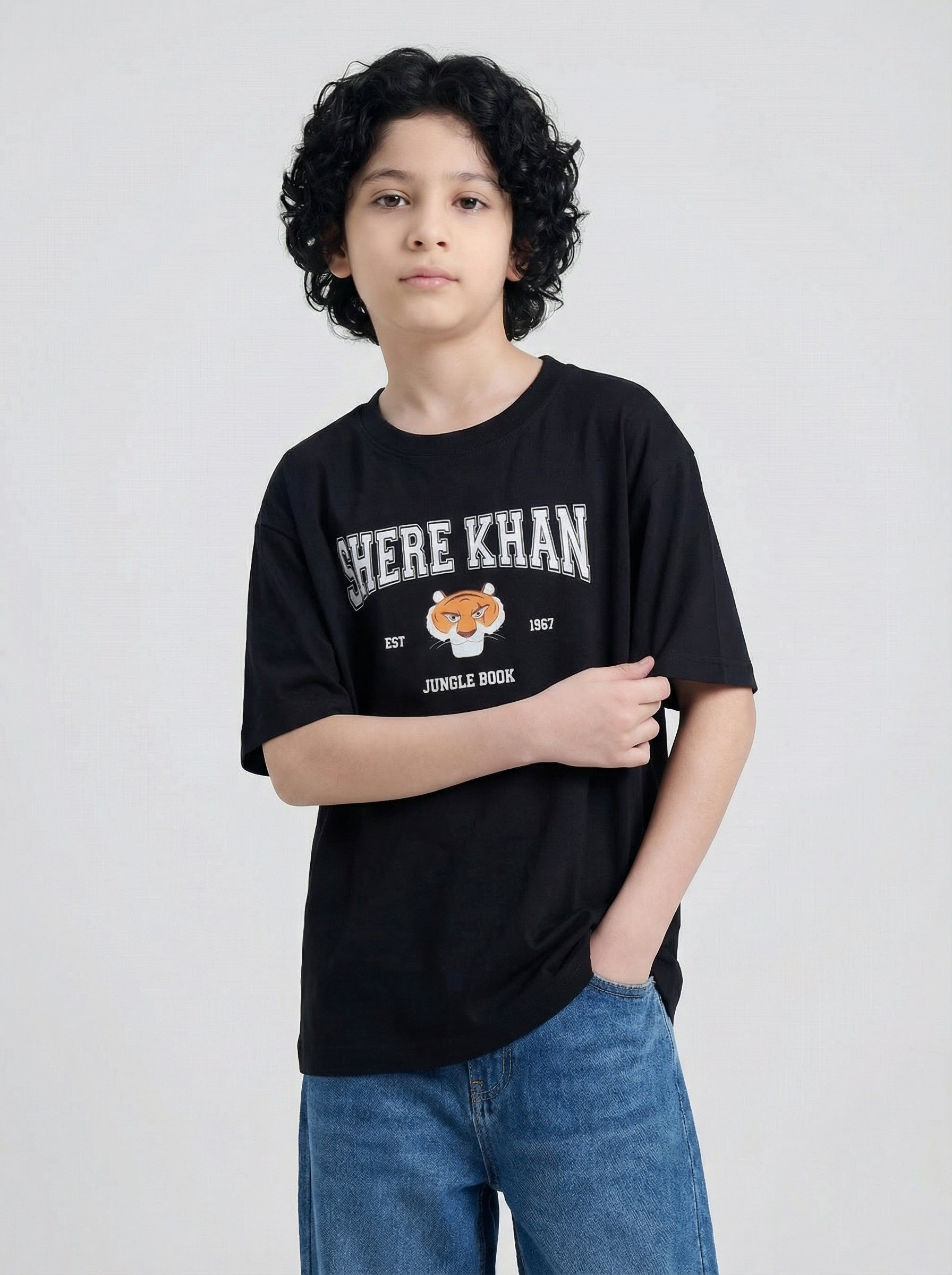 Shere Khan Varsity Classic Kids T-Shirt – Jungle Book