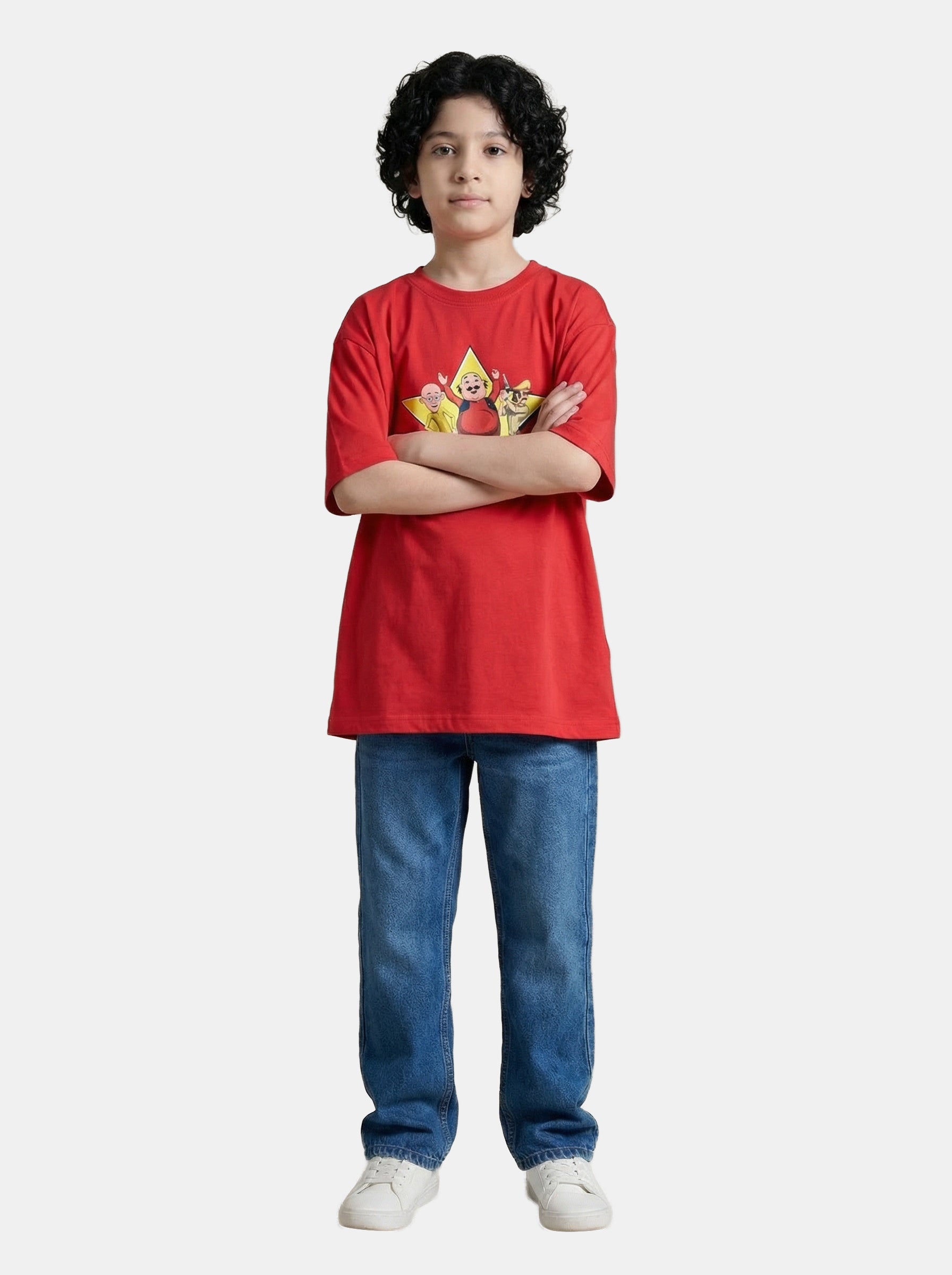 Ultimate Heroes Action Kids T-Shirt – Motu Patlu