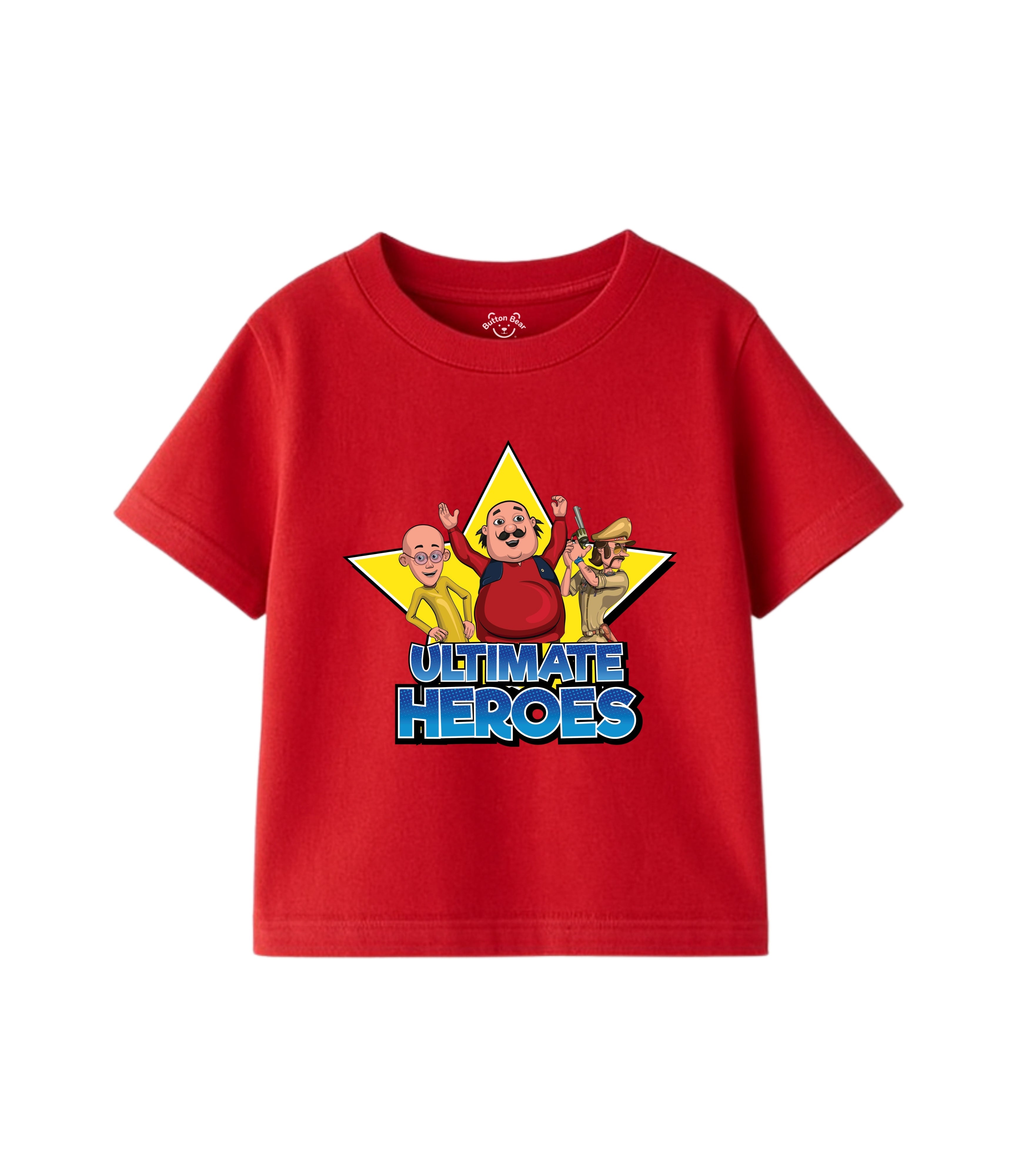 Ultimate Heroes Action Kids T-Shirt – Motu Patlu