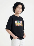 Motu Block Color Comic Kids T-Shirt – Motu Patlu
