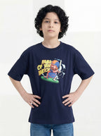 Man of the Match Action Kids T-Shirt – Motu Patlu