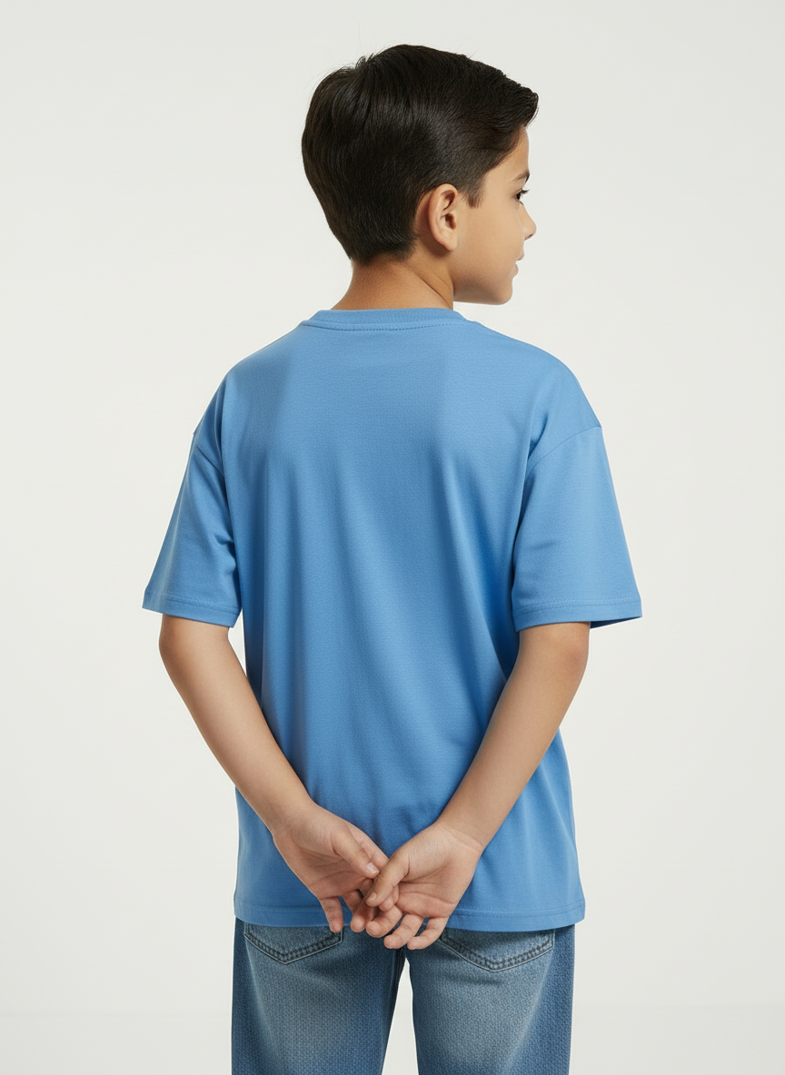 Paw Patrol Shine On Printed Blue Kids  T-Shirt