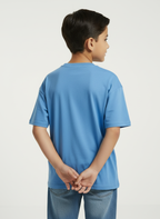 Paw Patrol Shine On Printed Blue Kids  T-Shirt