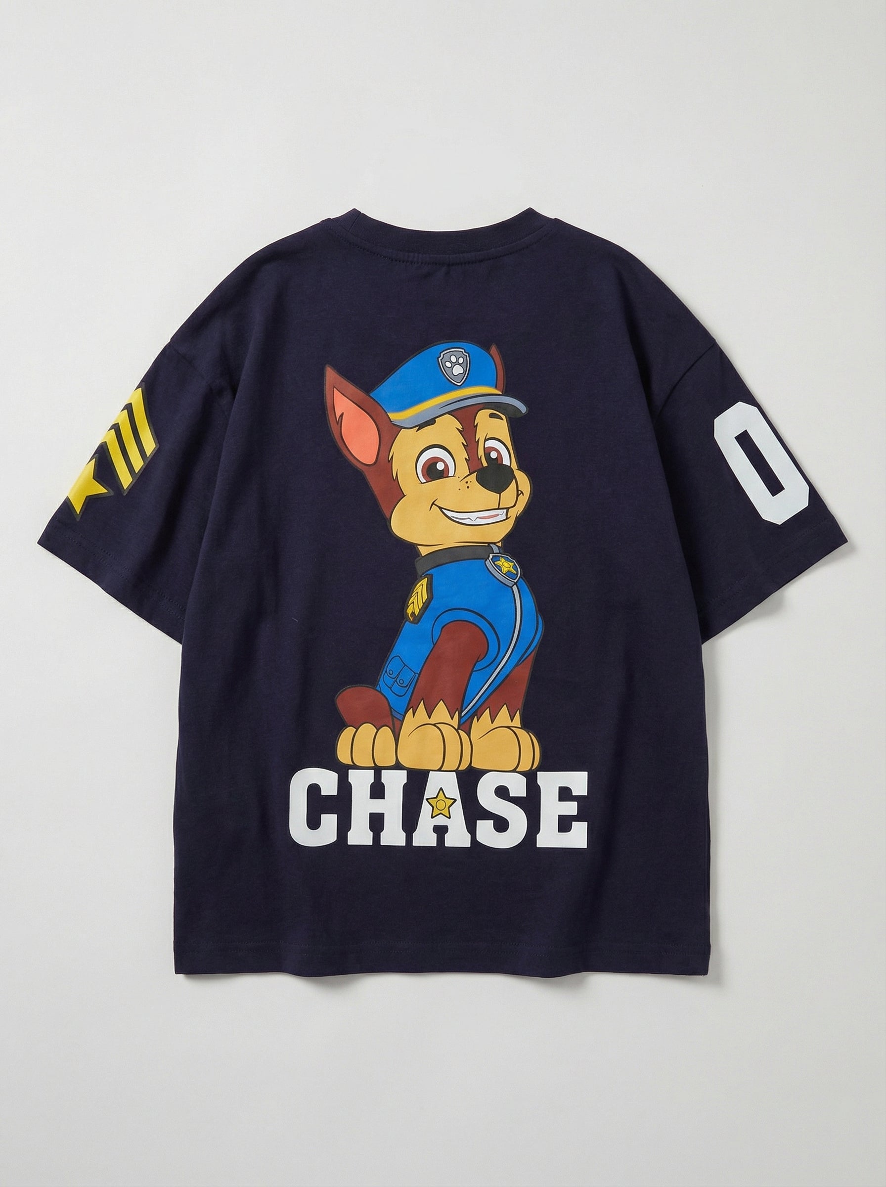 Paw Patrol Chase Printed Navy Blue Kids  T-Shirt