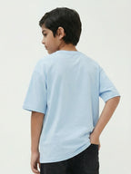 Paw Patrol Chase Believe It Light Blue Kids  T-Shirt