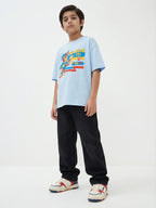 Paw Patrol Chase Believe It Light Blue Kids  T-Shirt