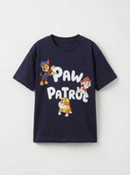 Paw Patrol Navy Blue Kids  T-Shirt