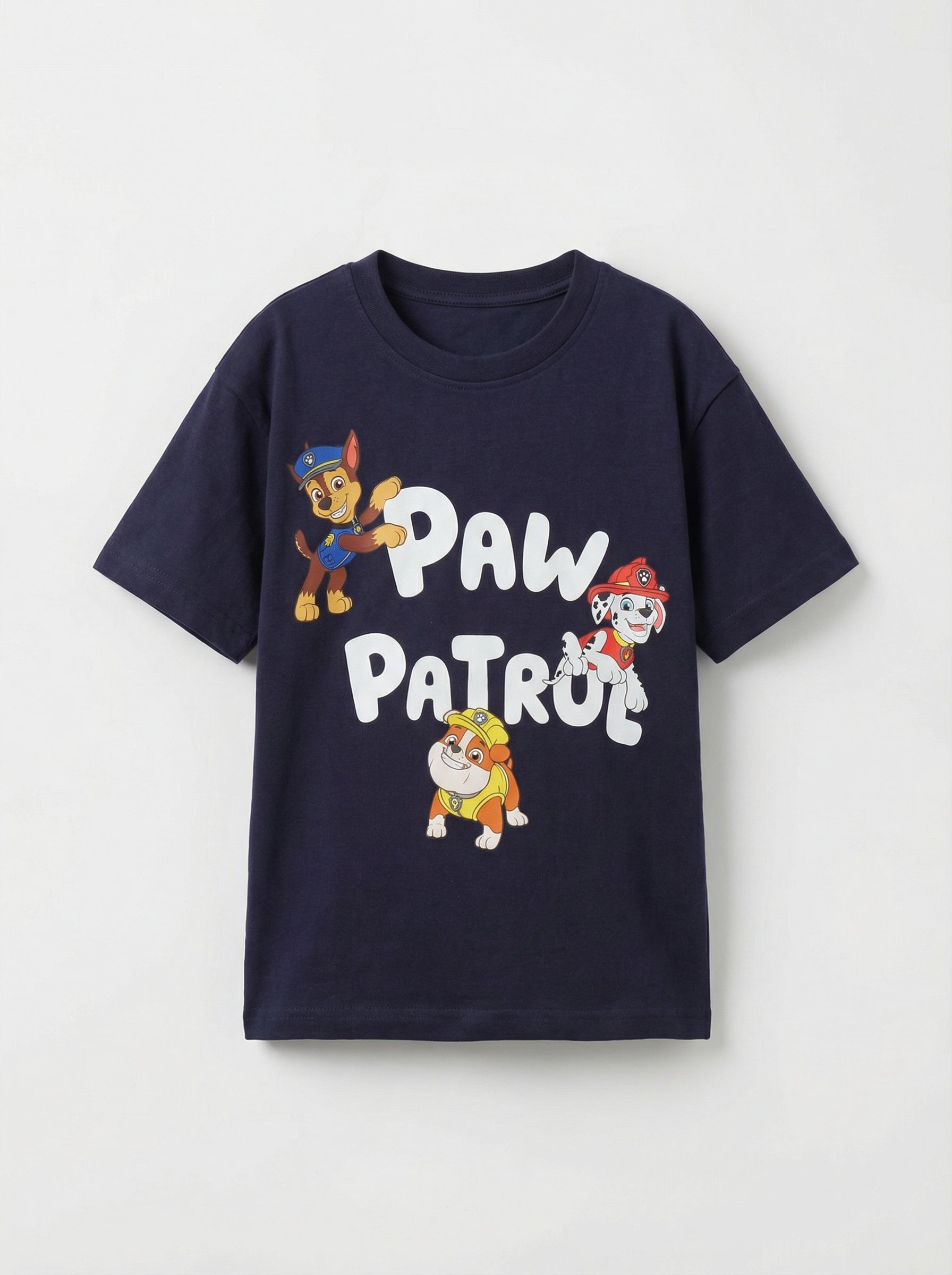 Paw Patrol Navy Blue Kids  T-Shirt