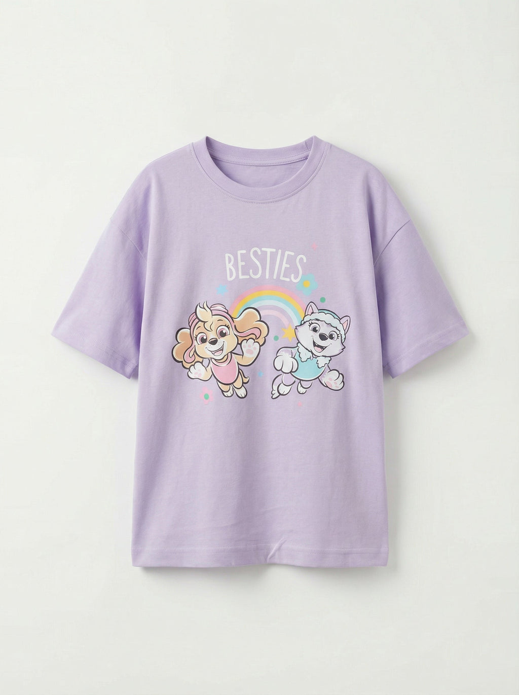Paw Patrol Best Friends Lavender Kids  T-Shirt