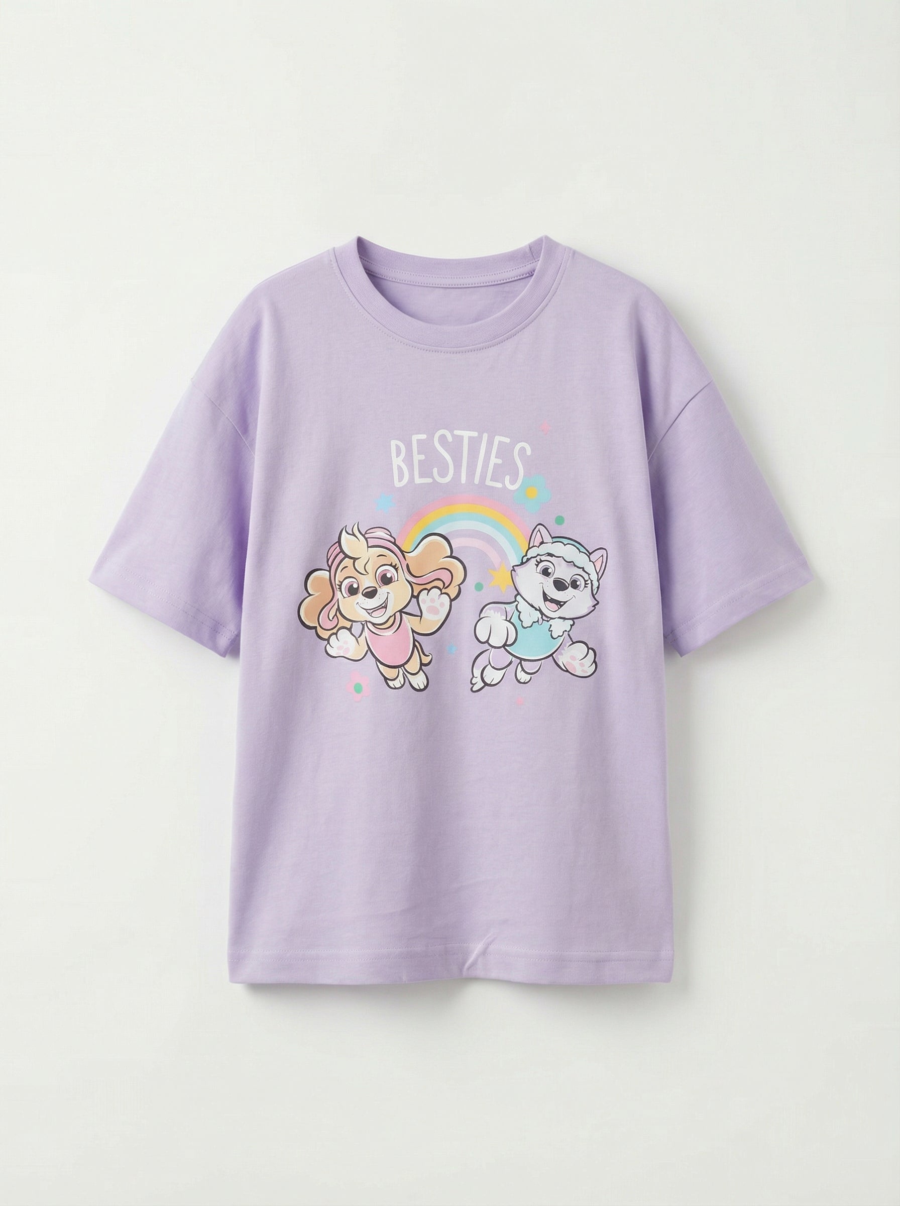 Paw Patrol Best Friends Lavender Kids  T-Shirt