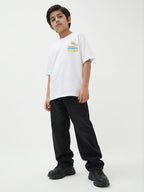 Paw Patrol Action Vehicles Graphic White Kids  T-Shirt