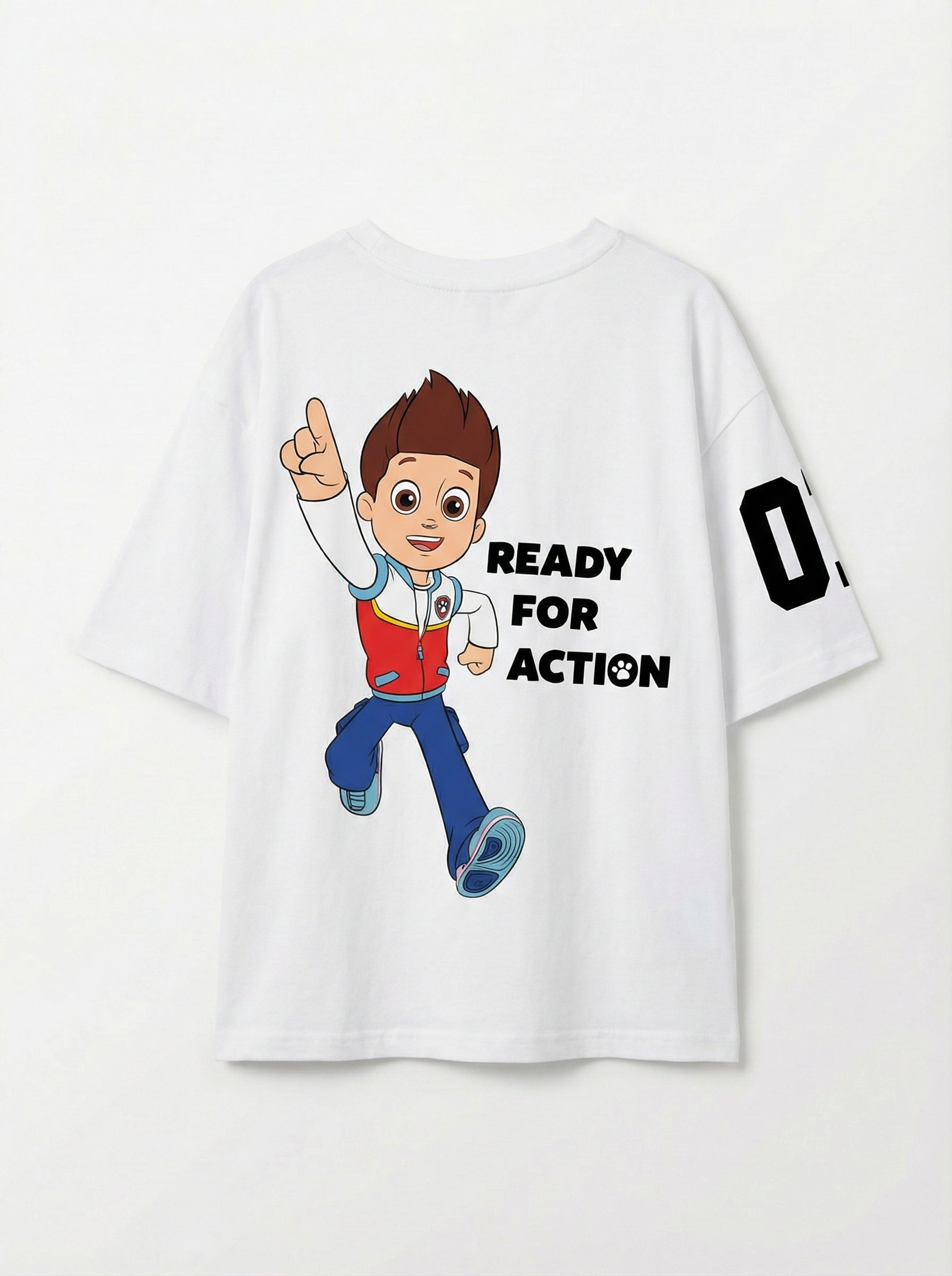 Paw Patrol Adventure White Kids  T-Shirt