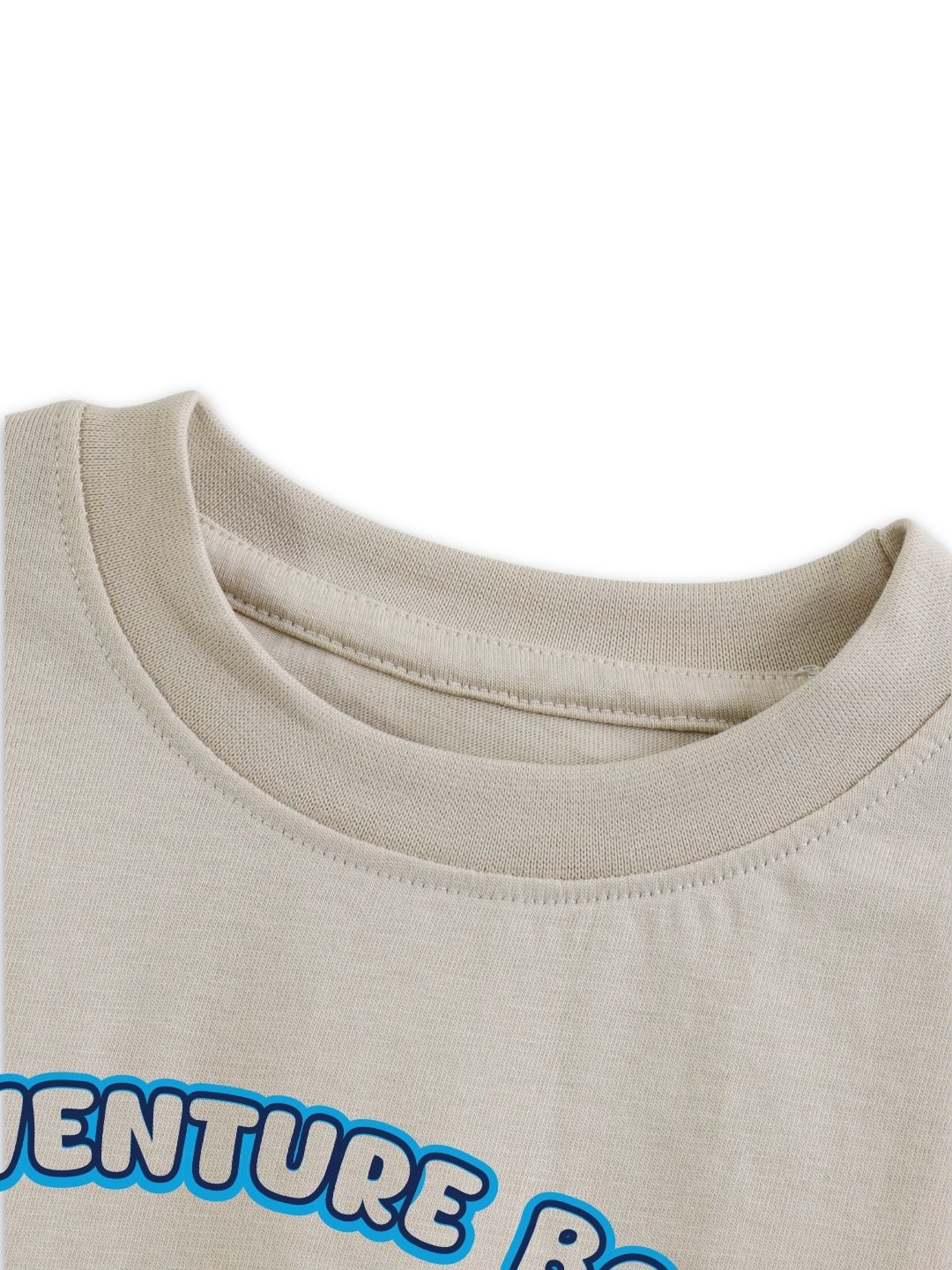 Beige Paw Patrol Adventure Bay Action Graphic Kids T-Shirt