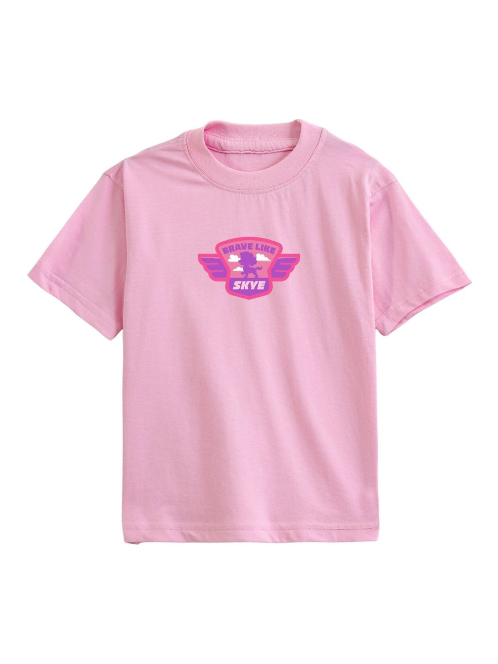 Pink Paw Patrol Skye Flying Hero Graphic Kids T-Shirt