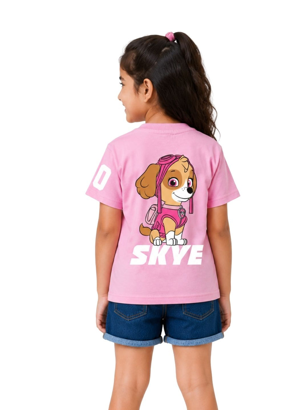 Pink Paw Patrol Skye Adventure Graphic Kids T-Shirt