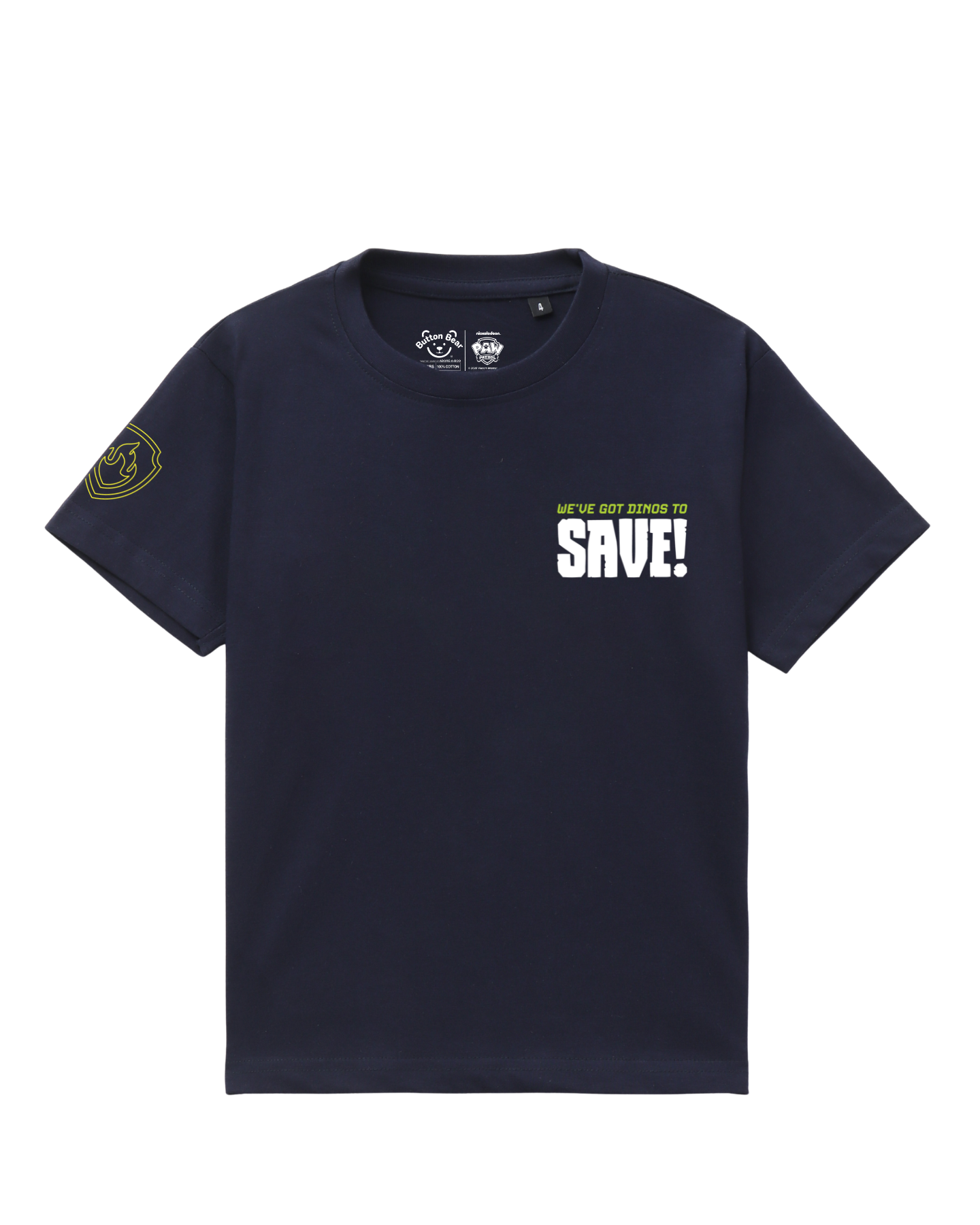 Marshall Rescue Back Print Kids T-Shirt – PAW Patrol Dino Movie©