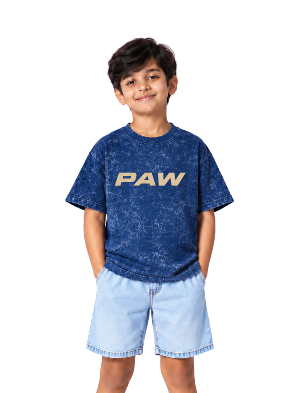 PAW Logo Kids Boys Acid Wash T-Shirt – Paw Patrol©