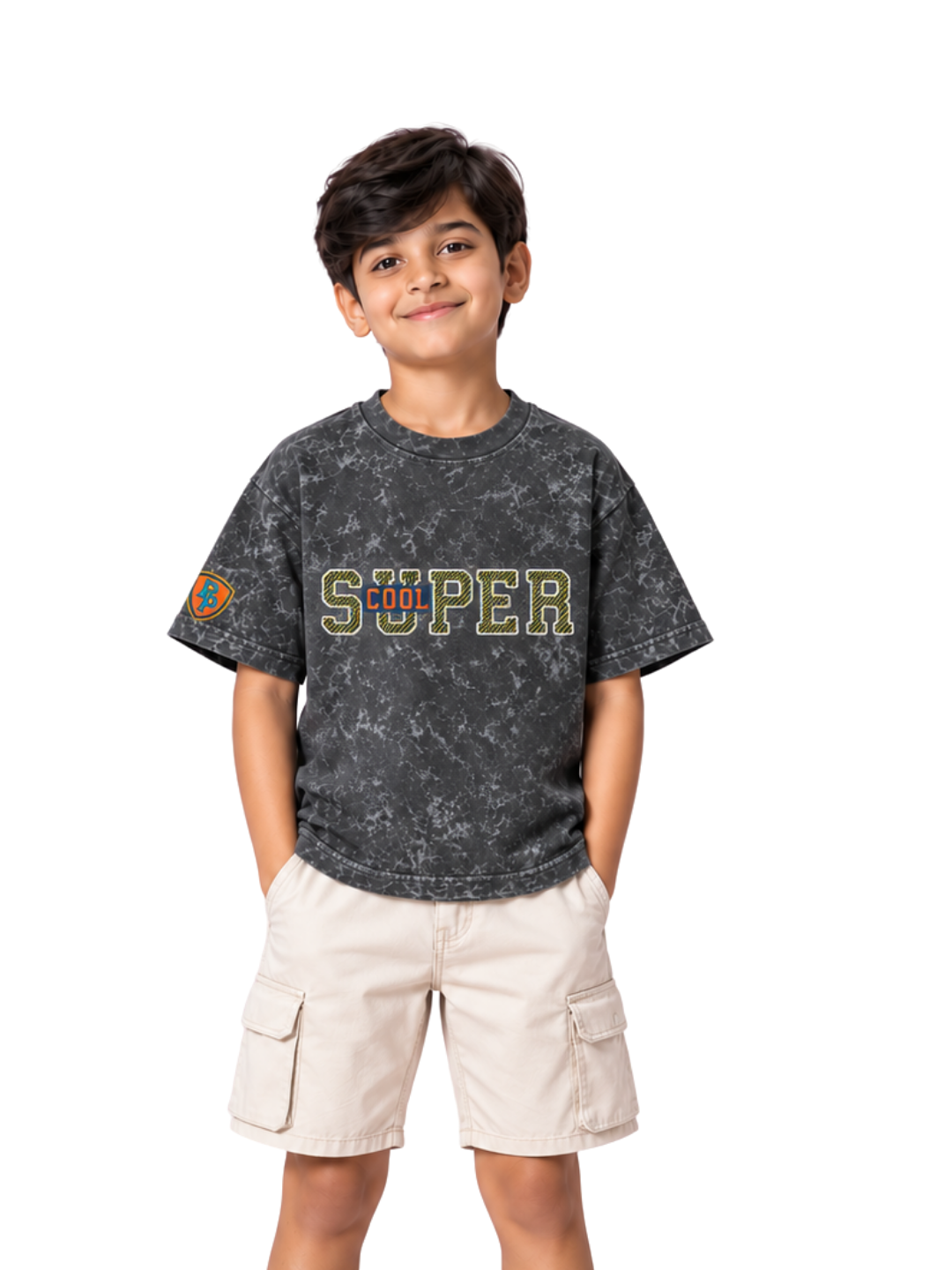 Super Cool Graphic Kids Boys Acid Wash T-Shirt – Paw Patrol©
